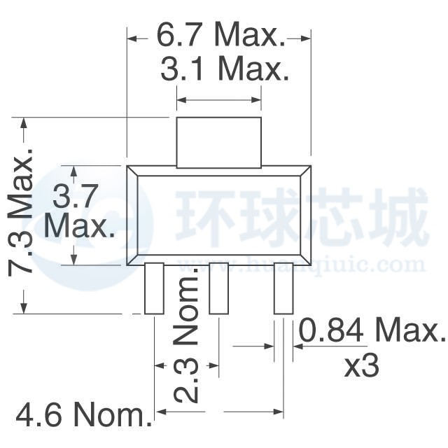 晶体管 DIODES ZX5T955GTA